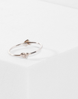 SELF-LOVE RING · SILVER AND DIAMOND