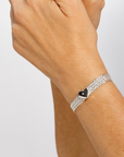 LES AMOURS SFIFA BRACELET· SILVER AND DIAMOND