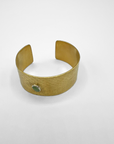 REPTILIA MEDIUM CUFF · VERMEIL AND NATURAL GEMSTONES