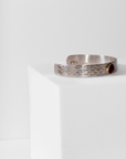 Mini bracelet manchette REPTILIA: argent 925