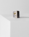 REPTILIA RING · SILVER AND NATURAL STONES