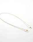 Collier BE GRATEFUL : Argent sterling recyclé et pierre précieuse naturelle