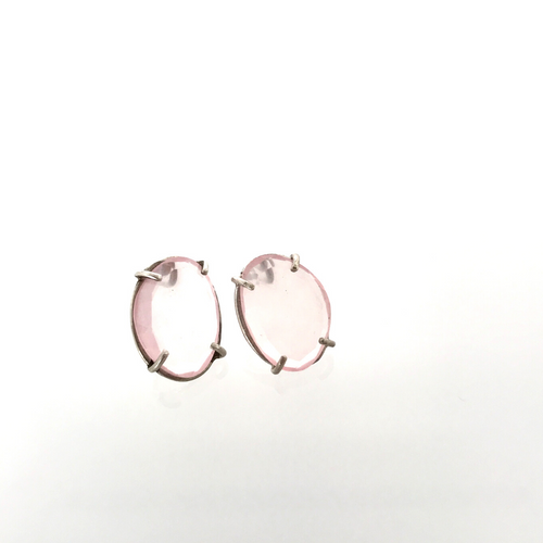 GEMSPOWER SIMPLICITY Earrings medium: sterling silver