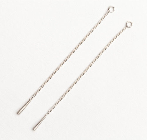 PENDULUM ADD-ON Earrings: sterling silver