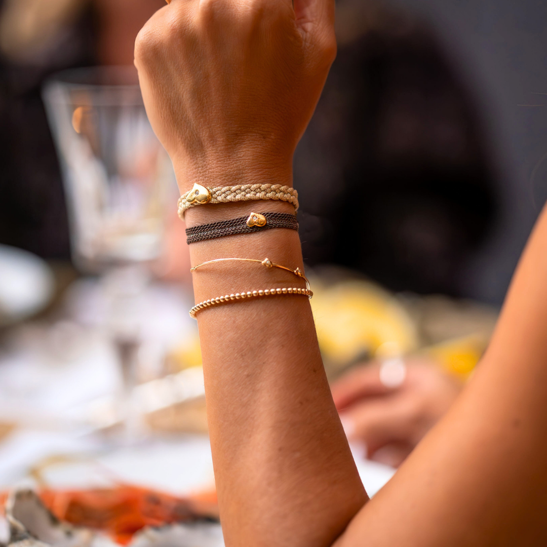 LES AMOURS COLOR BRACELET · VERMEIL AND DIAMOND