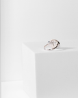 RADIANCE RING · GOLD, SILVER AND DIAMOND