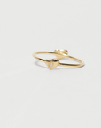 SELF-LOVE RING · GOLD AND DIAMOND