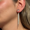 STARRY NIGHT ADD-ON Cascade Earrings: Sterling silver