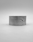 REPTILIA MEDIUM CUFF · SILVER AND NATURAL GEMSTONES