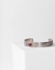 Mini bracelet manchette REPTILIA: argent 925