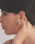 HALO EARRINGS · VERMEIL