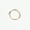 BE GRATEFUL SELF-LOVE Ring: Yellow gold