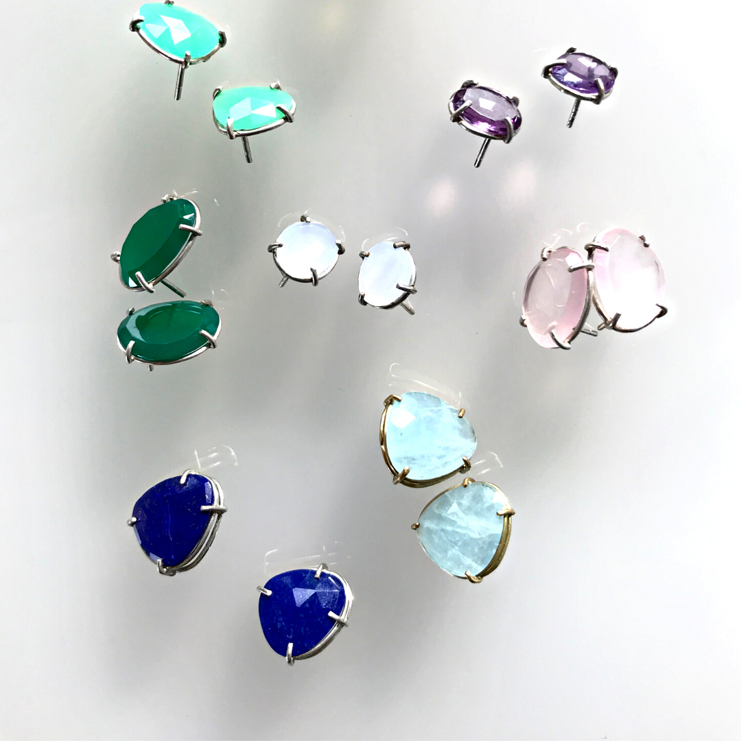 Boucles d&#39;oreilles COCOON CONIC: or jaune 14 carats