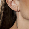 Boucles d'oreilles MIKADO: or jaune 14 carats