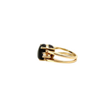 KINETIC Ring Black and Brown series:  Gold and diamonds.