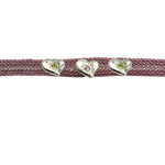 LES AMOURS bracelet ♥♥♥: Recycled sterling silver and natural gemstone