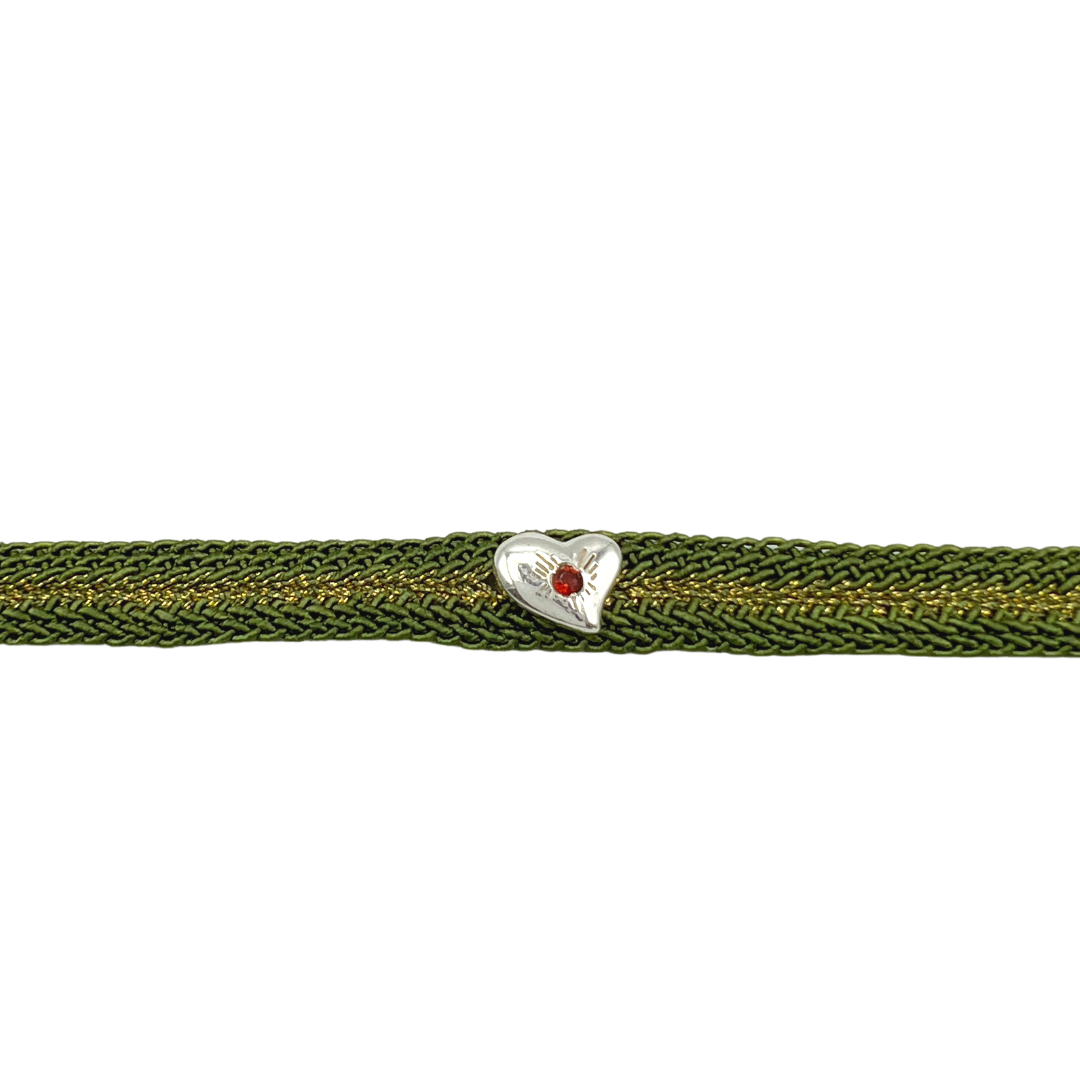 LES AMOURS COLOR BRACELET · SILVER AND DIAMOND
