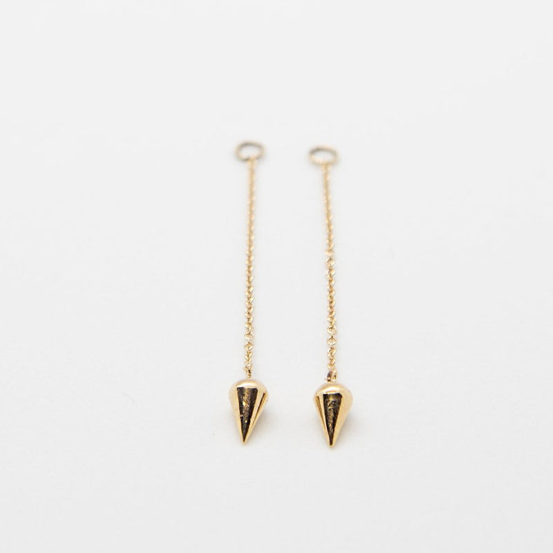 CONIC ADD-ON Earrings: Yellow gold