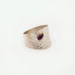 REPTILIA Ring: sterling silver and 18k gold